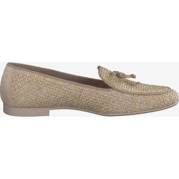 NWT Paul Green Robbie Raffia Loafers Natural Beige Slip On Flats Size 7 $379 - Picture 4 of 10
